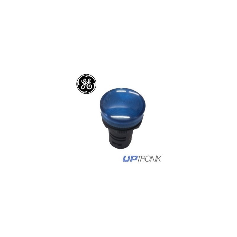 Lampara LED Monobloque 230VCA Azul