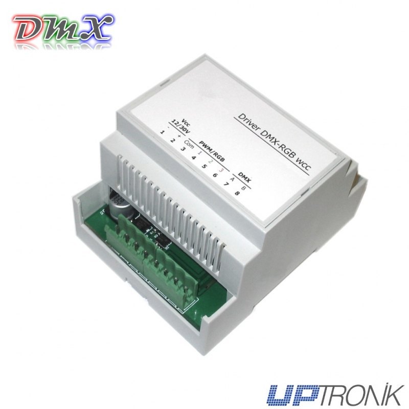 Controlador DMX LEDs RGB