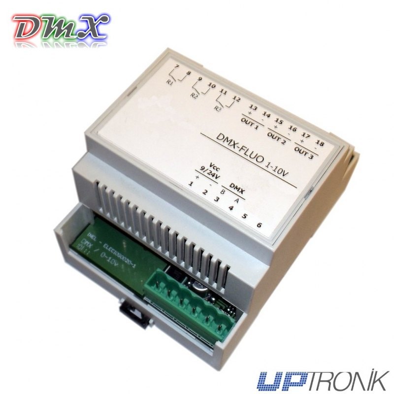 Controlador DMX Fluorescentes