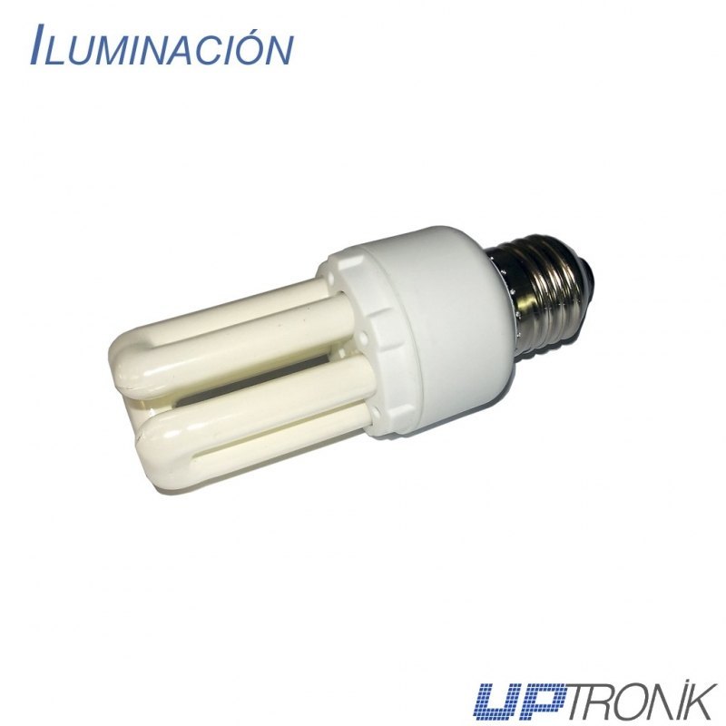 Fluorescente de bajo consumo 7W 41-827 E27