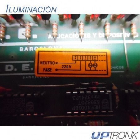 A.D.E SECUENCIADOR ELECTRONICO LUCES 7CH
