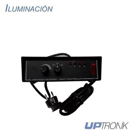 SECUENCIADOR ELECTRONICO LUCES 4CH