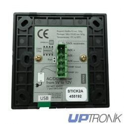 Controlador DMX512 Stand Alone con frente de vidrio, STICK-GU2 2