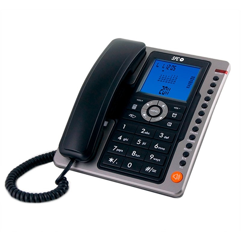 SPC 3604N Telefono OFFICE PRO 7M ML ID LCD Negro